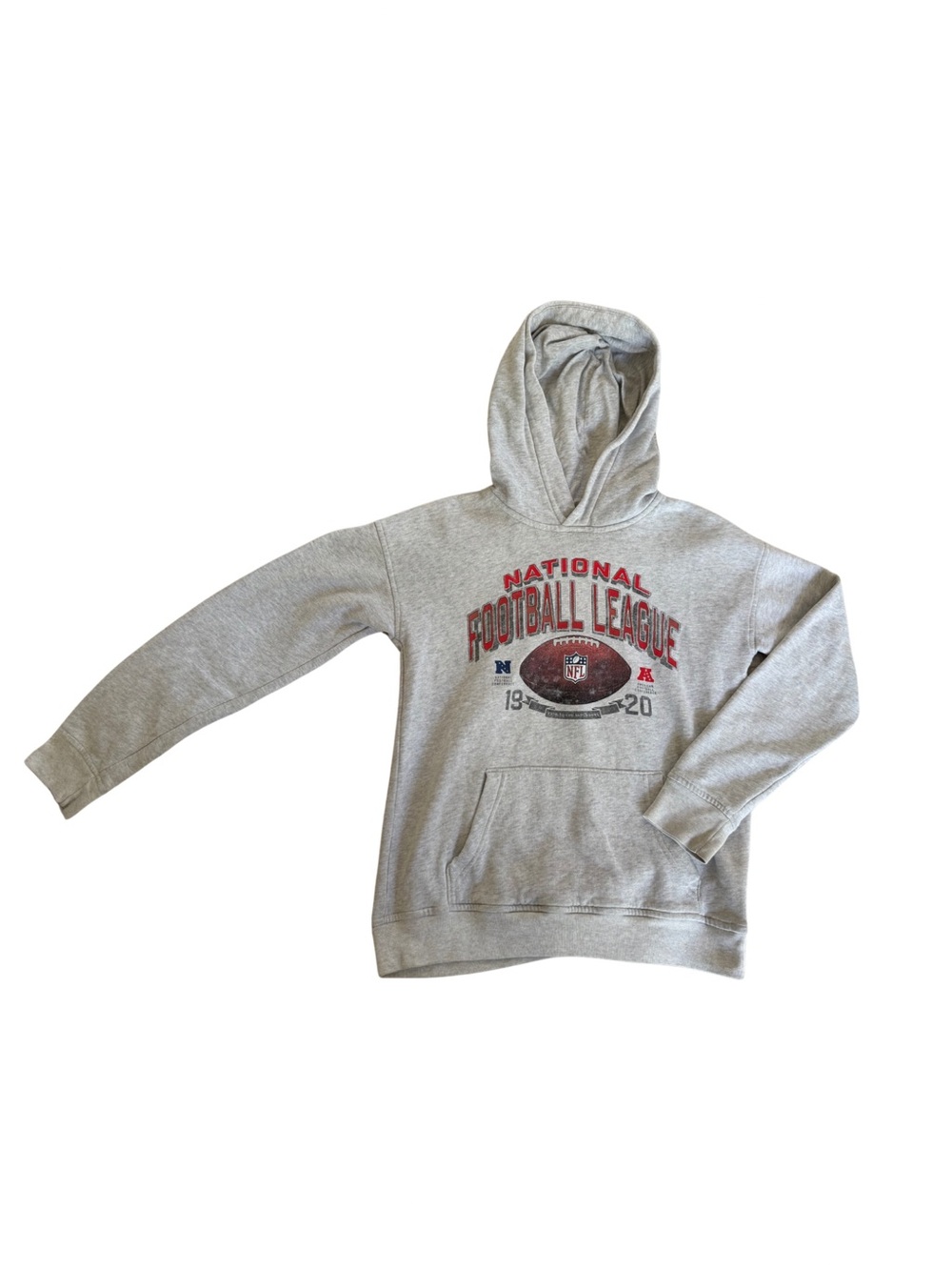 abercrombie kids Gray NFL Football League Pullover Hoodie